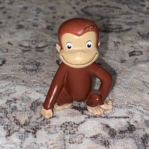 Vintage Curious George Figurine (early 2000s)